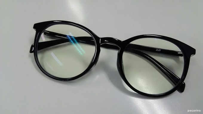 紫外線 ブルーライト対策 Zoffのメガネを買いました